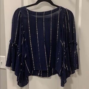 Anthropologie cropped top